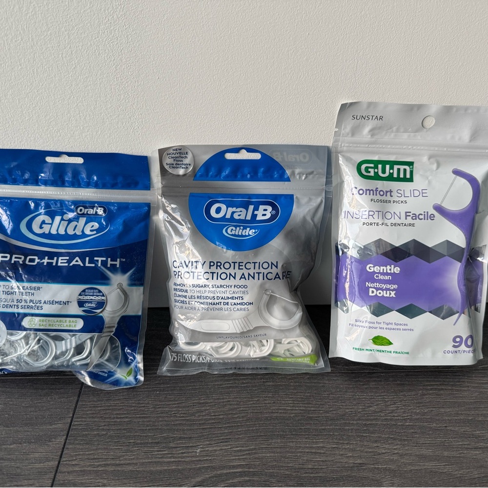 Dental floss - Glide&Oral-B&Gum